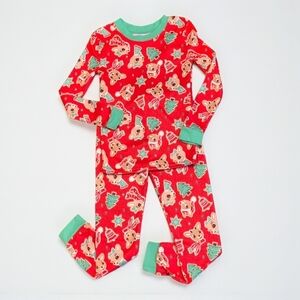 Rudolph The Red-Nosed Reindeer Kids Snug Fit 2 Piece Pajama Set Toddler 5T
